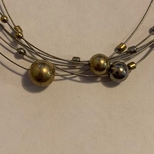 Lia Sophia Gold and Silver necklace